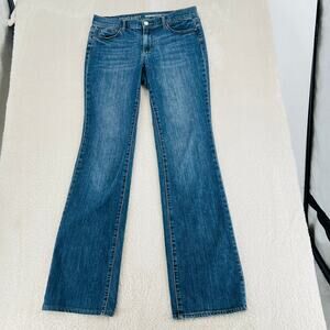 DKNY Women's Soho Boot Midrise Jeans 6  Med Wash   Casual  Western Gorpcore